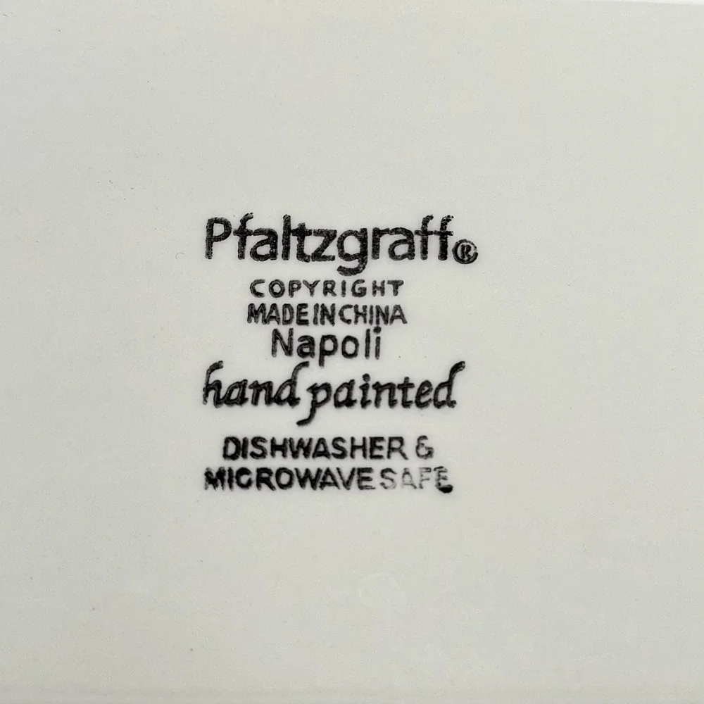 Pfaltzgraff napoli flowered